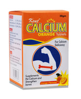 KENT CALCIUM TABLET ORANGE FALVOURED