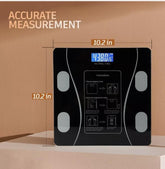 Smart Body Fat Scale - Accurate Measurement 10.2 inch
