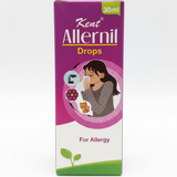 Kent Allernil Drops 30ml - Homeopathic Allergy Relief