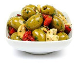 Fresh Harissa Green Olives