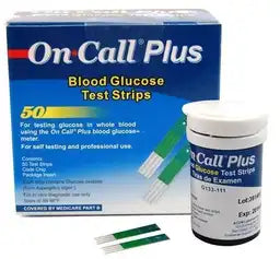 On Call Plus Test Plus Test Glucometer Strips