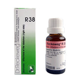 Dr. Reckeweg R 38 Affections of the abdomen-right side