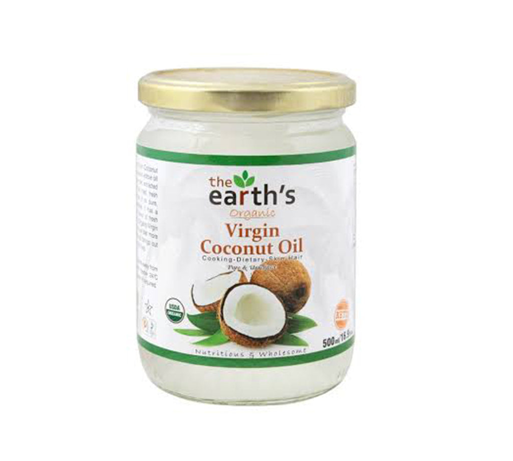 Earth’s Organic Virgin Coconut Oil