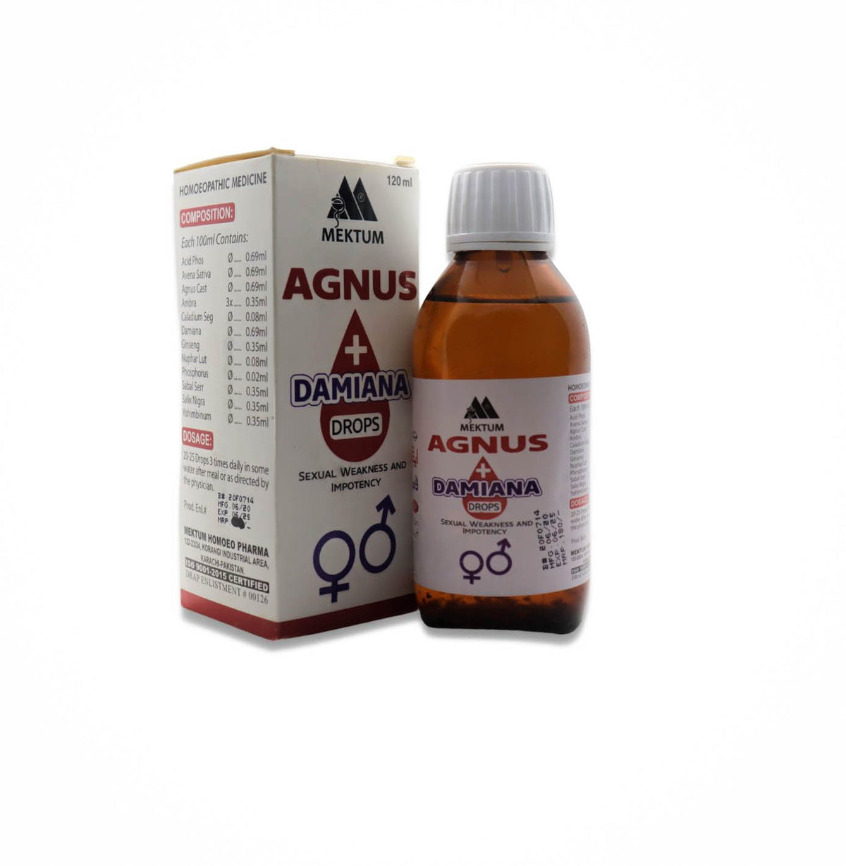 Agnus + Damiana Drops