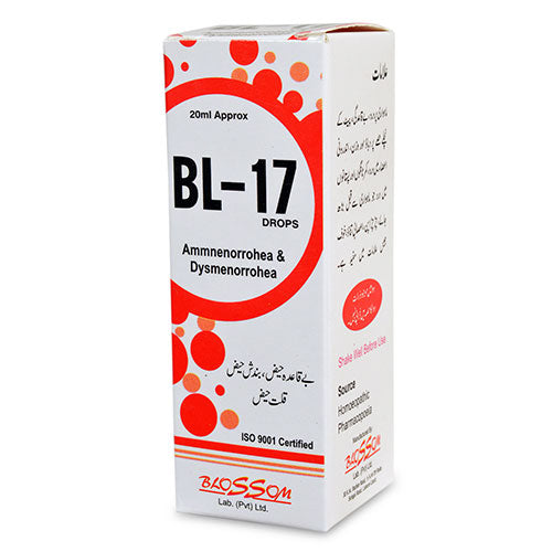 BL-17 Drops For Ammnenorrohea and Dysmenorrohea