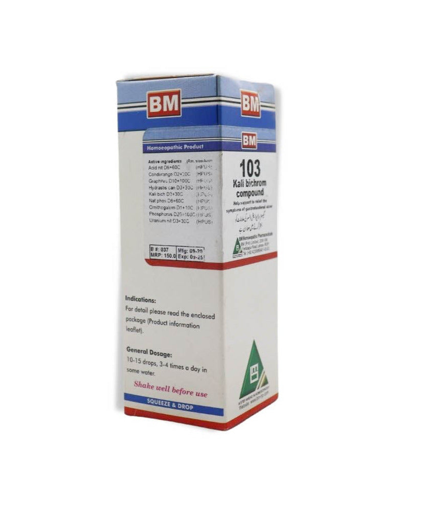 BM 103 GASTRODUODENAL ULCER