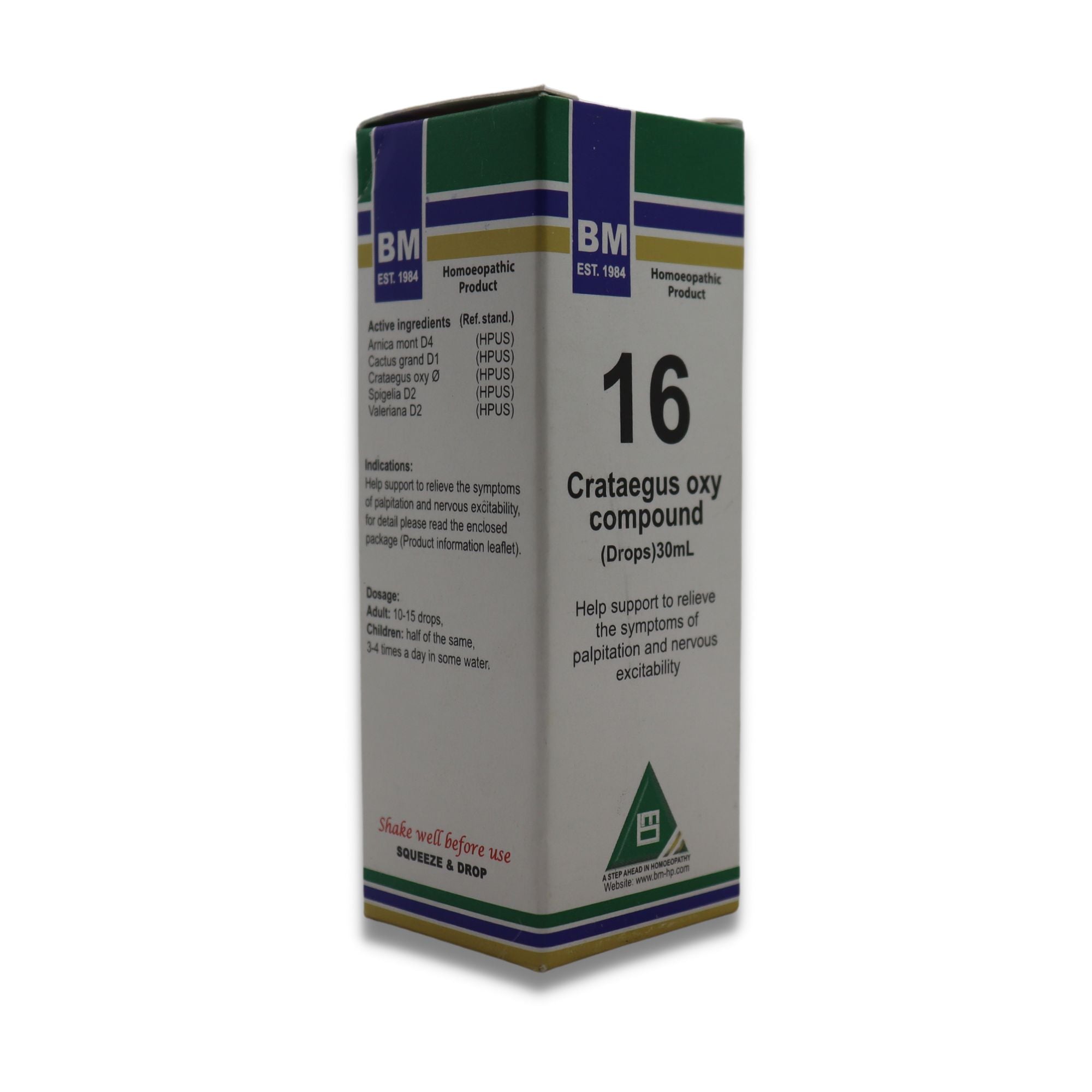 BM 16 Palpitation and nervous excitability