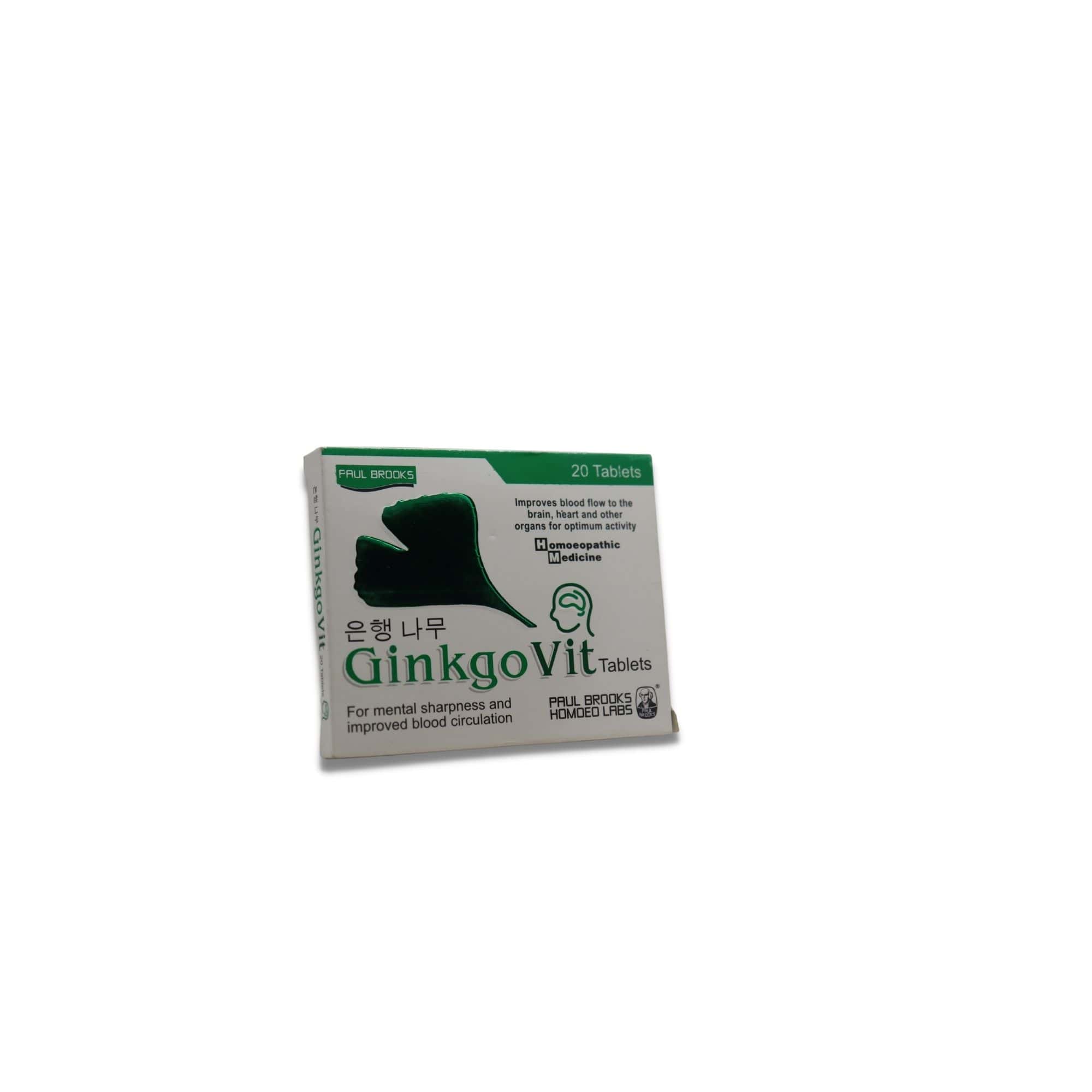 Ginkgo Vit Oral Ampules & Tablet