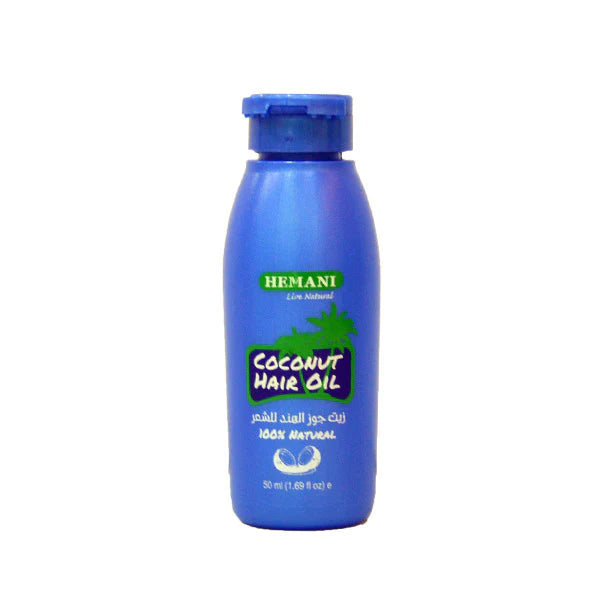 Hemani Pure Coconut Hair Oil (Blue)