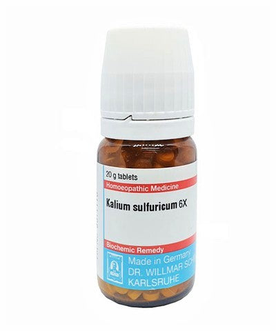 Schwabe Kalium Sulfuricum for Skin Eczema,Psoriasis,Chronic Cough