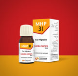 MHP - 31 (MIGRA) DROPS For Migraine