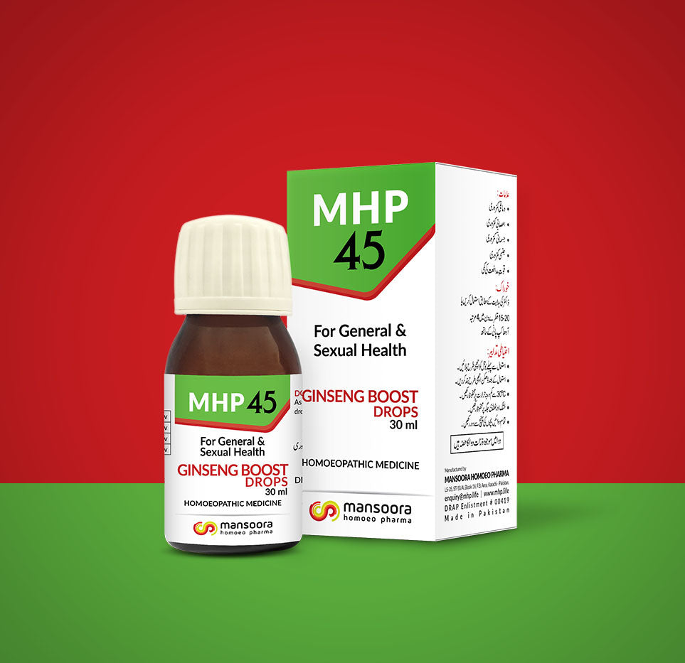 MHP - 45 (GINSENG BOOST) DROPS For General & Sexual Health