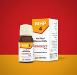 MHP - 4 (HEMORECT) DROPS For Piles/Haemorrhoids