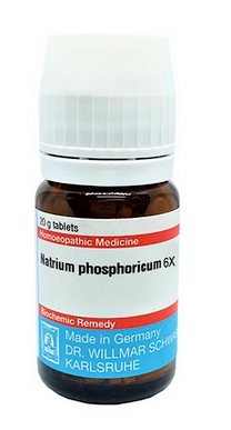 Schwabe Natrium Phosphoricumfor Acidic indigestion,Flatulence and Bloating