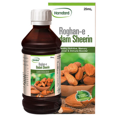 Hamdard Roghan-e-Badam Sheerin 25ml liquid