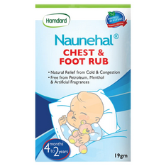 Naunehal Chest & Foot Rub 20gm Pack ointment