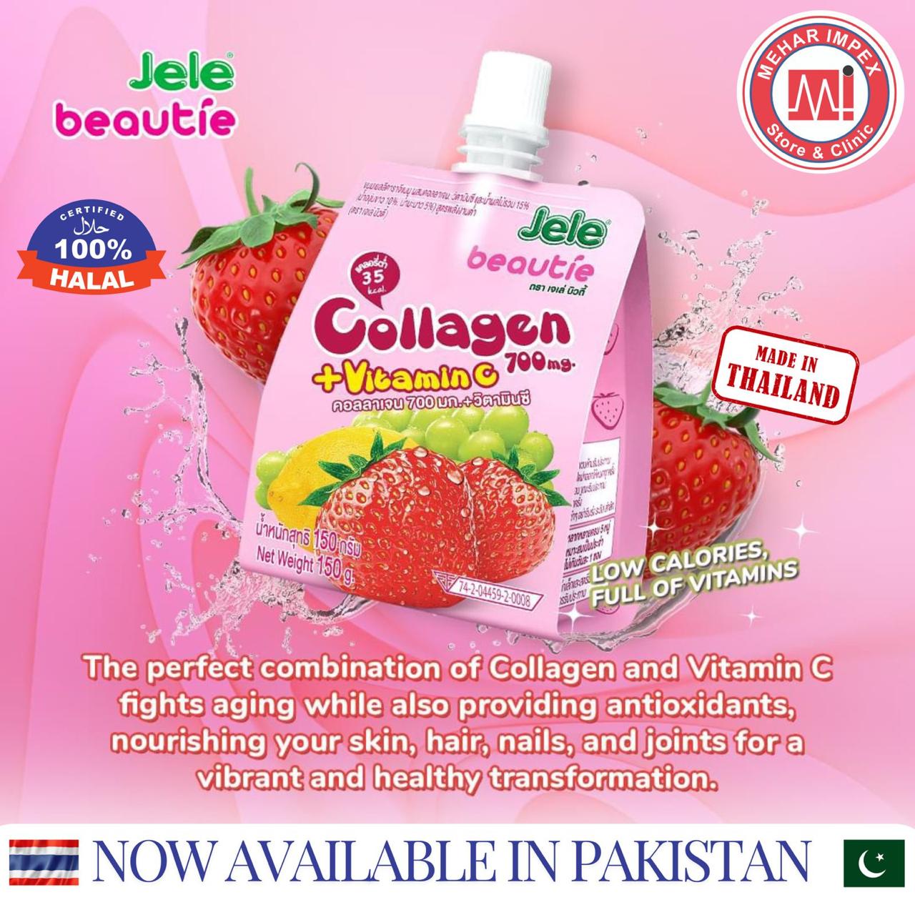 JELE Beautie COLLAGEN 700MG+ VITAMIN C