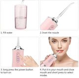Portable Oral Irrigator - 3 Cleaning Modes