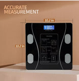 Smart Body Fat Scale - Accurate Measurement 10.2 inch