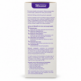 Back of Masood Arnica Oil Rosemary carton on white background