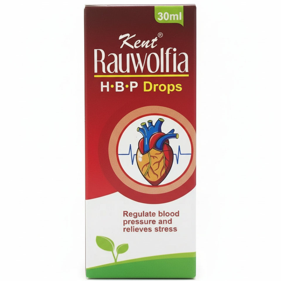 Kent Rauwolfia H-B-P Drops - Blood Pressure & Heart Health (30ml)